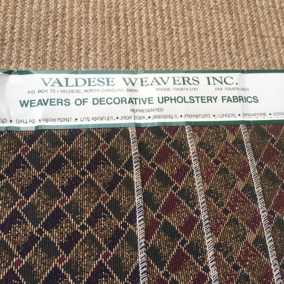 Tapestry Fabric.Stain Resistant. . 26x26 - Picture 13 of 15